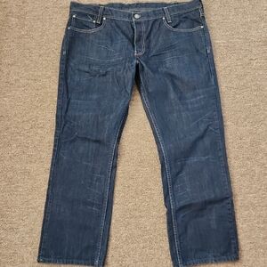 Murano Relaxed Fit Dark Blue Jeans Size 42x34